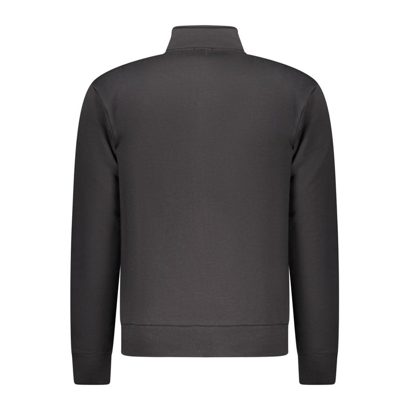 Coveri Moving Schwarzer Baumwoll-Herren-Sweatshirt