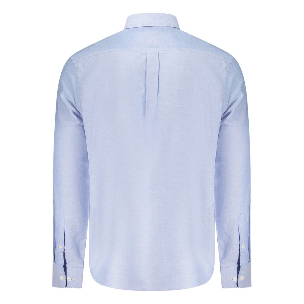 Norway 1963 Azzurro Baumwollhemd für Herren