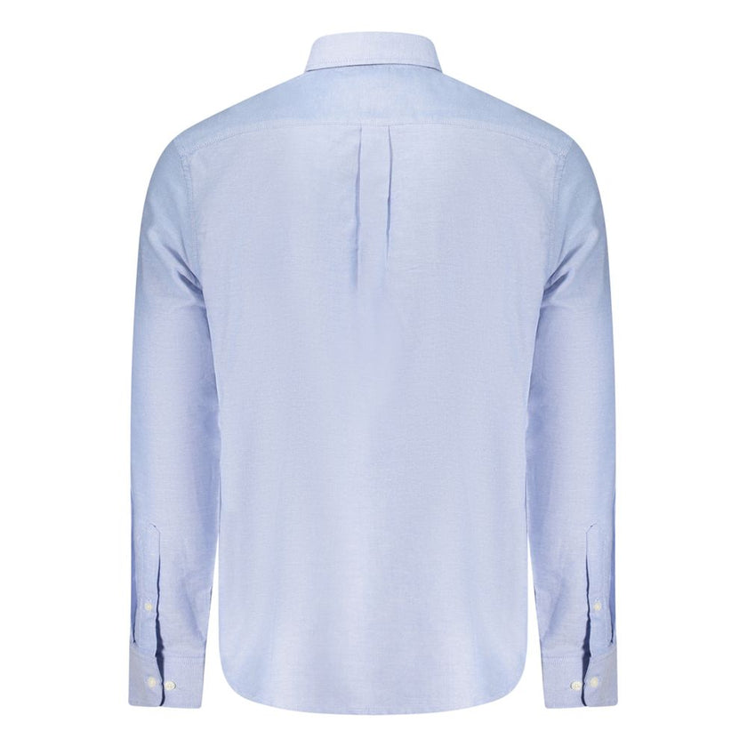 Norway 1963 Azzurro Baumwollhemd für Herren