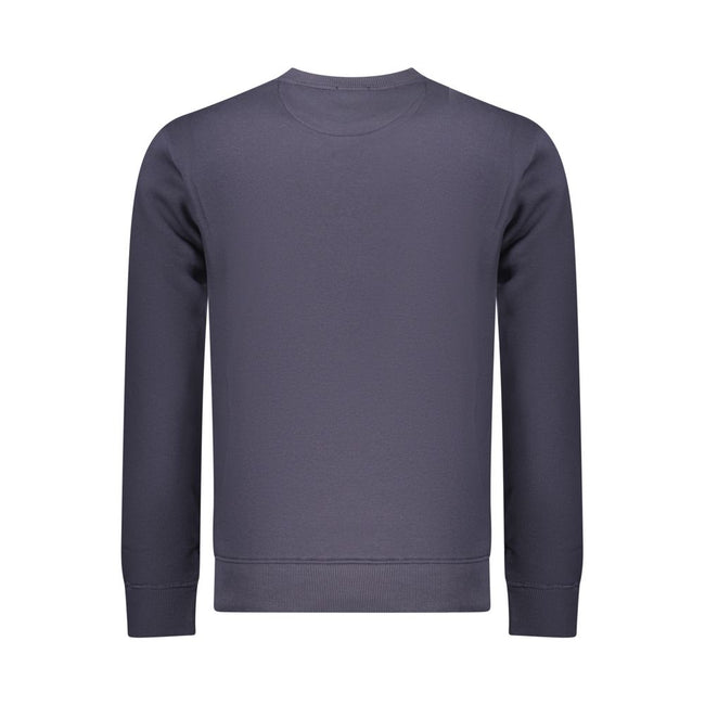 Coveri Moving Blauer Baumwoll-Sweatshirt für Herren
