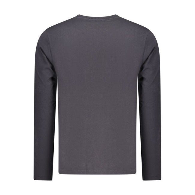 Coveri Moving Blu Baumwoll-T-Shirt für Herren