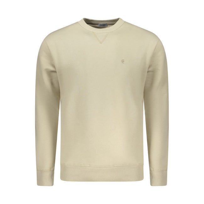 Coveri Moving Beige Baumwoll-Sweatshirt für Herren