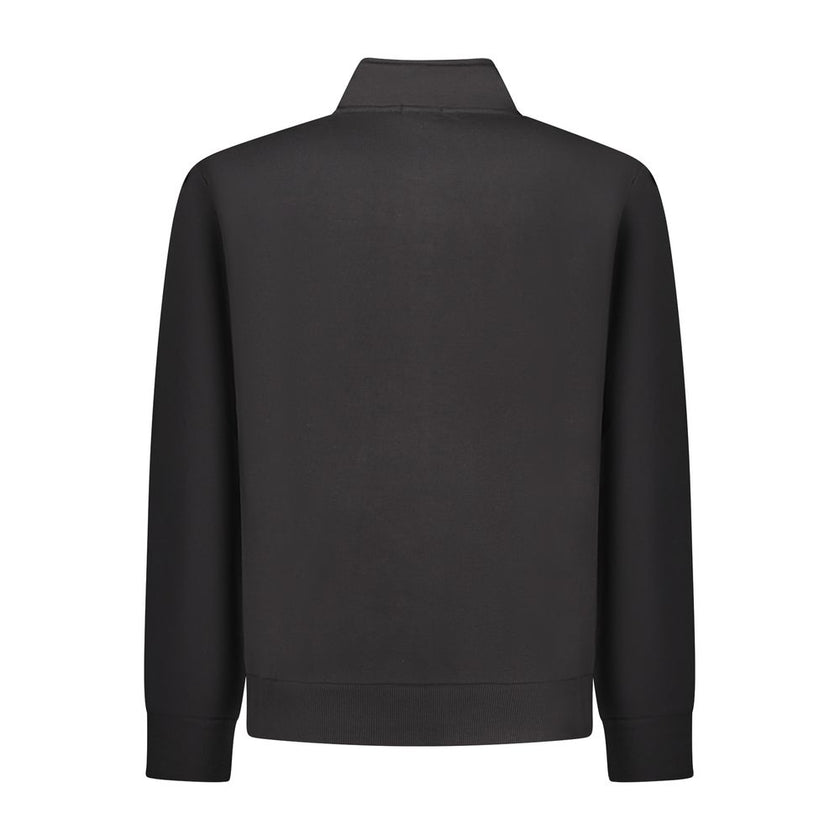 Coveri Moving Schwarzer Baumwoll-Herren-Sweatshirt