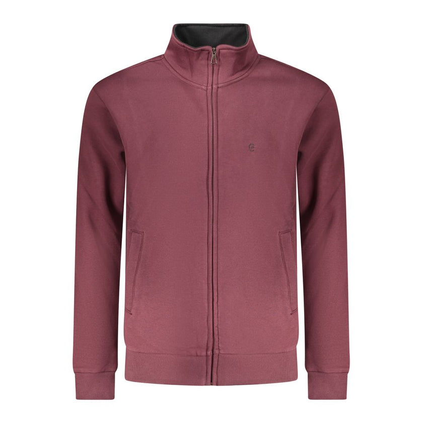 Coveri Moving Herren-Sweatshirt aus Baumwolle Rosso