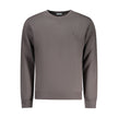 Coveri Moving Grigio Baumwoll-Sweatshirt für Herren