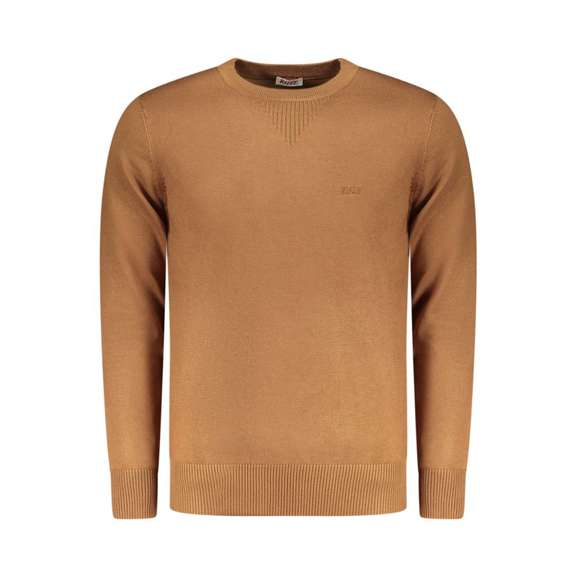Rifle Marrone Viskose Herrenpullover