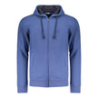 Coveri Moving Blauer Baumwoll-Kapuzenpullover für Herren