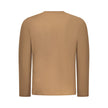 Coveri Moving Marrone Baumwoll-T-Shirt für Herren