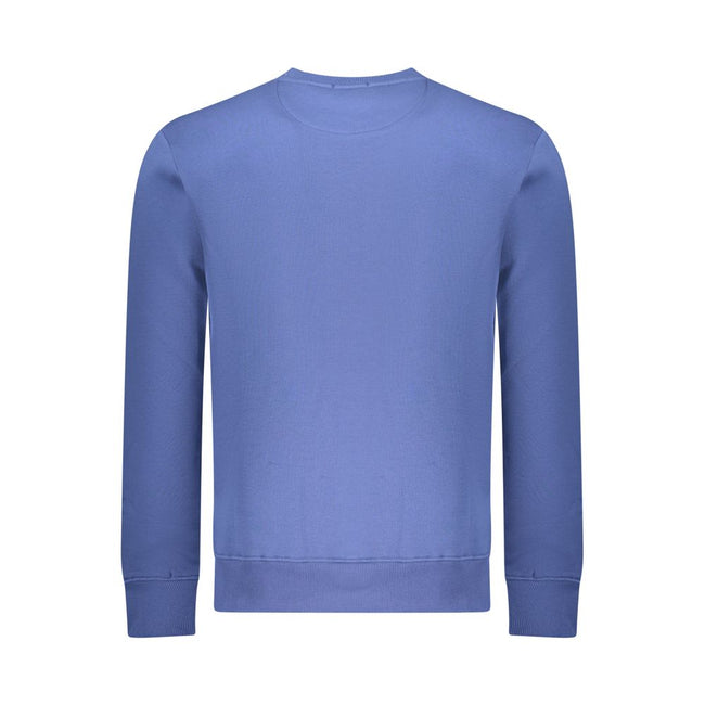 Coveri Moving Blauer Baumwoll-Sweatshirt für Herren