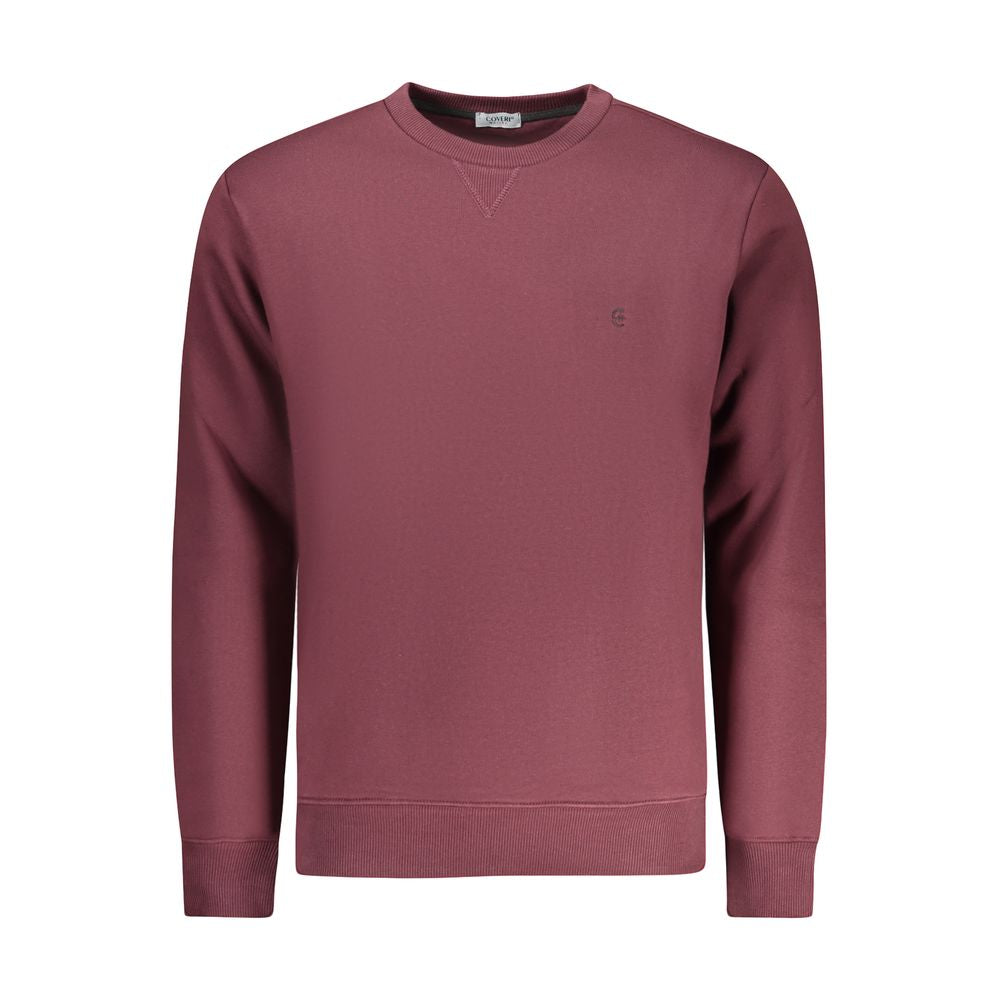 Coveri Moving Rosso Baumwoll-Sweatshirt für Herren