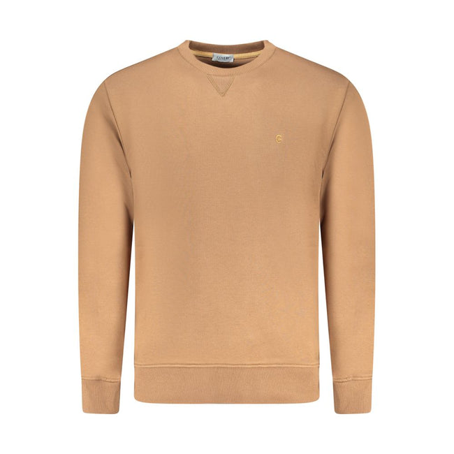 Coveri Moving Marrone Baumwoll-Sweatshirt für Herren