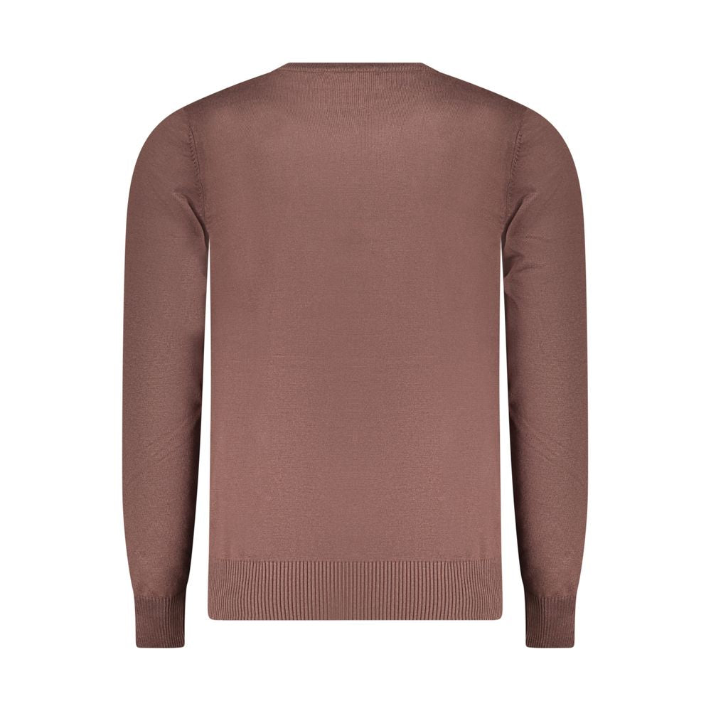 Coveri Moving Braunes Sweatshirt aus Nylon
