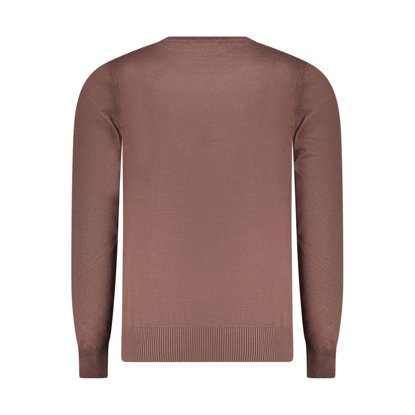 Coveri Moving Braunes Sweatshirt aus Nylon