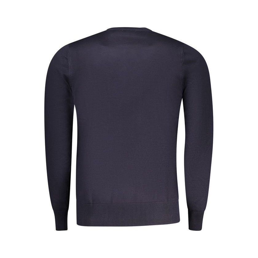 Coveri Moving Blauer Sweatshirt aus Nylon