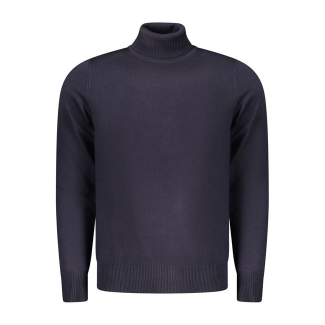 Coveri Moving Blauer Sweatshirt aus Nylon