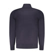Coveri Moving Blauer Sweatshirt aus Nylon