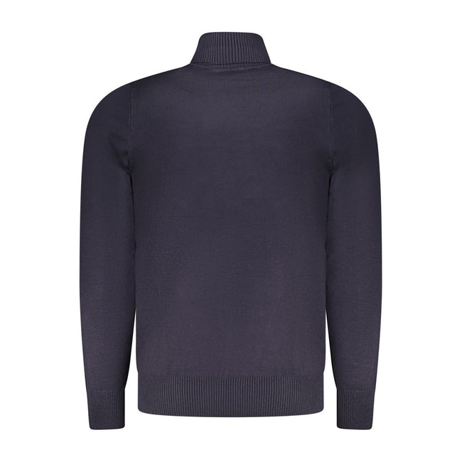 Coveri Moving Blauer Sweatshirt aus Nylon