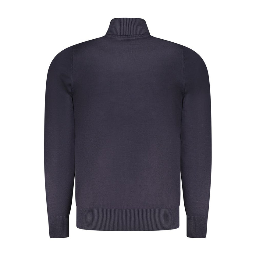 Coveri Moving Blauer Sweatshirt aus Nylon