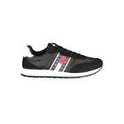 Tommy Hilfiger schwarzer Herren-Sneaker aus Polyurethan