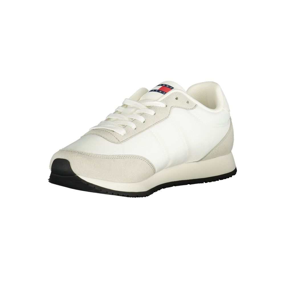 Tommy Hilfiger weißer Herren-Sneaker aus Polyurethan