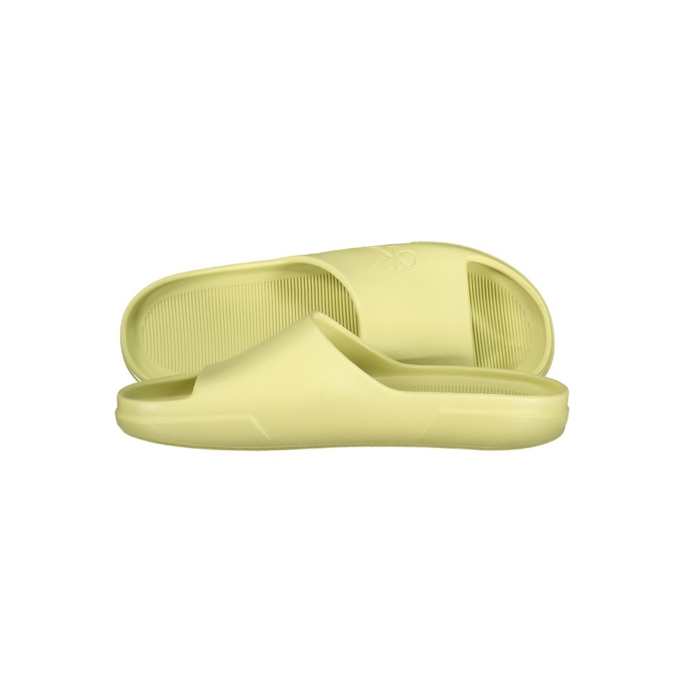 Calvin Klein Men's Yellow Polyurethane Loafers