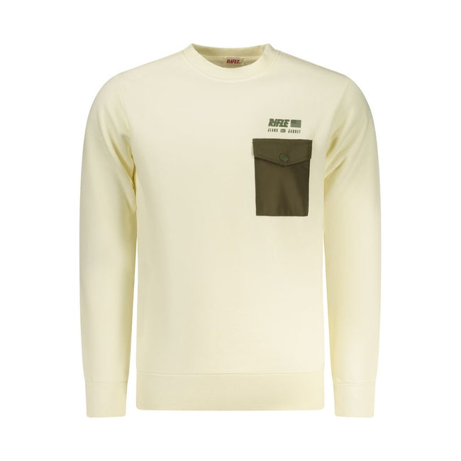 Rifle Bianco Baumwoll-Sweatshirt für Herren