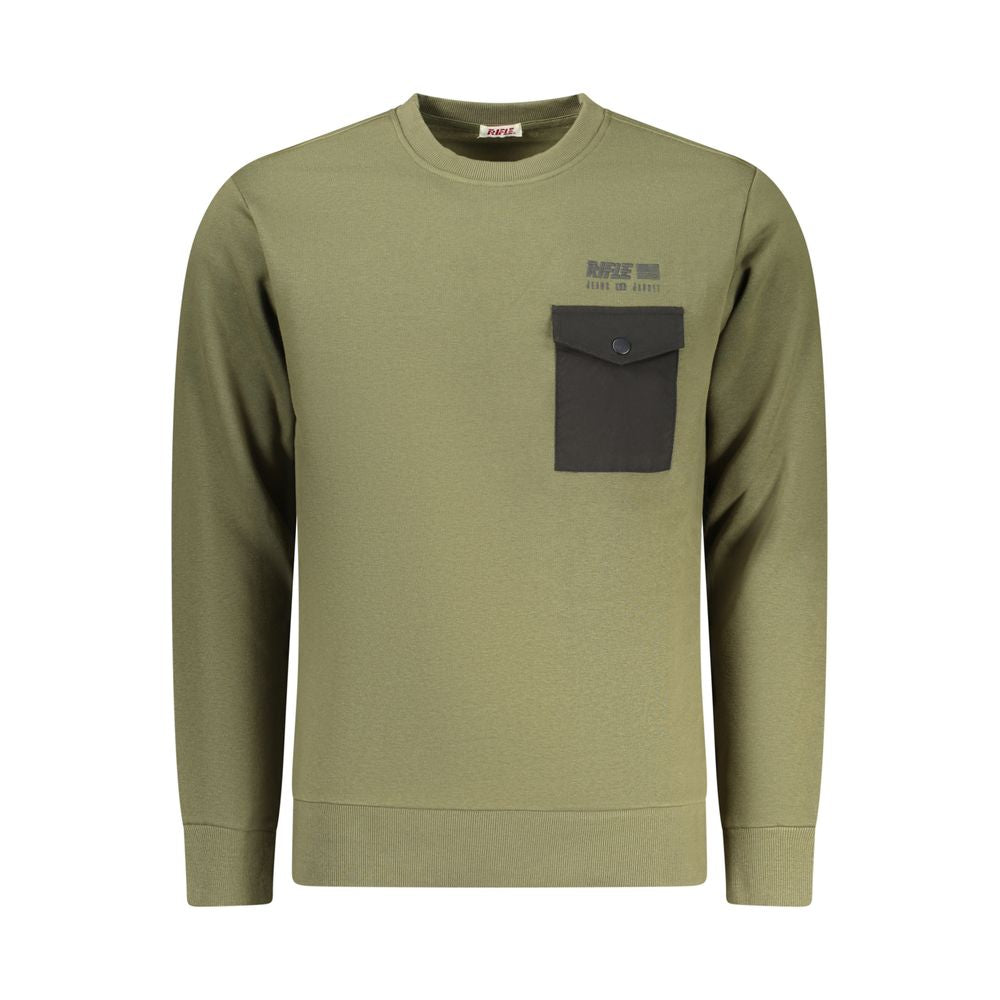 Rifle Verde Baumwoll-Sweatshirt für Herren
