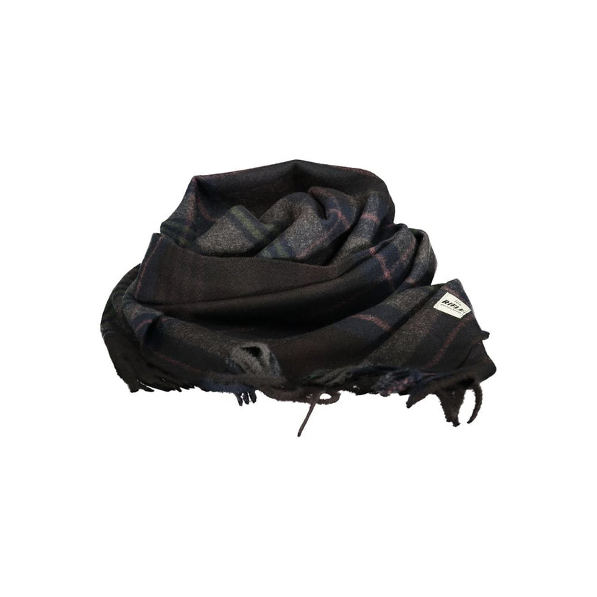 Rifle Schwarzer Herrenschal aus Polyester