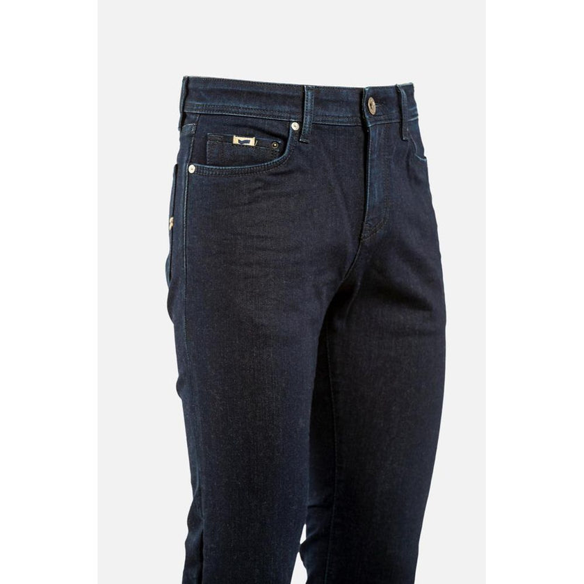 Gas Blaue Jeans aus Baumwolle im geraden Schnitt