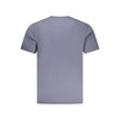 North Sails Blu Baumwoll-T-Shirt für Herren