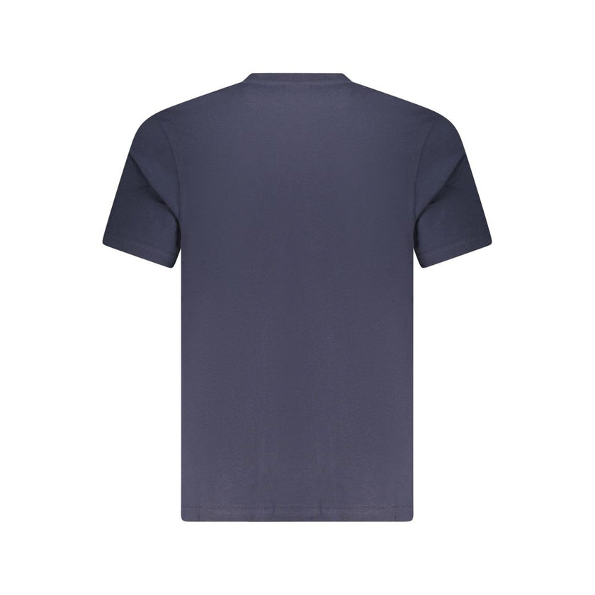 North Sails Blu Baumwoll-T-Shirt für Herren