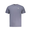 North Sails Blaues Baumwoll-T-Shirt für Herren