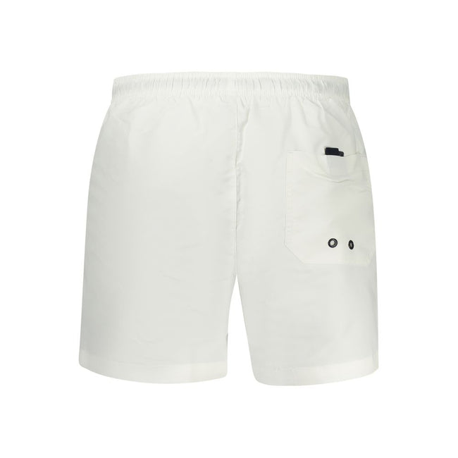 North Sails Weiße Herren-Badeshorts aus Polyester