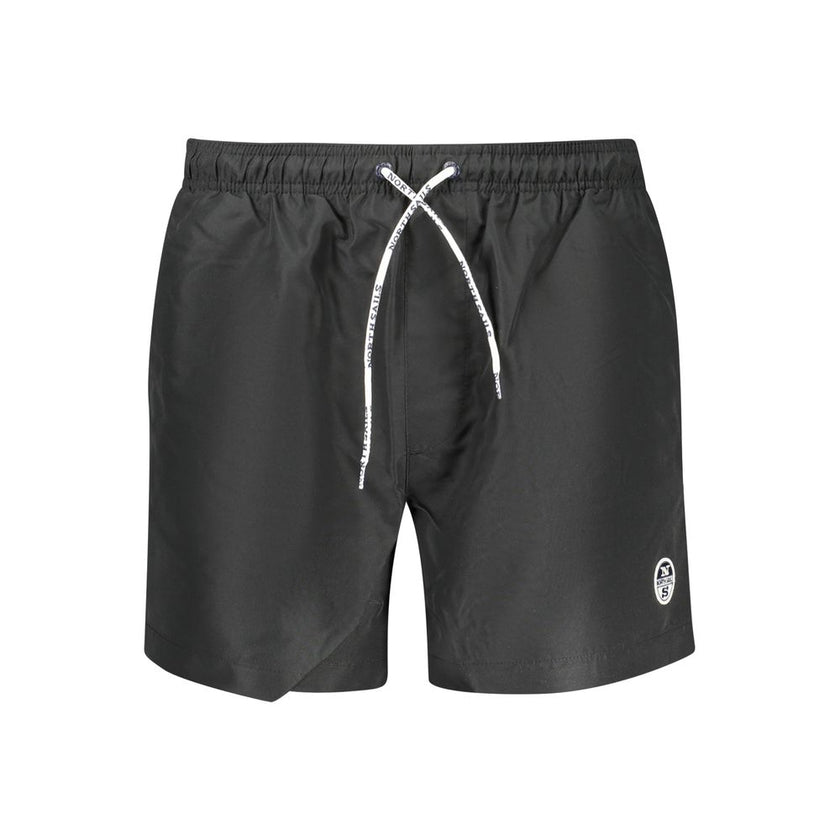 North Sails Schwarze Badeshorts aus Polyester für Herren