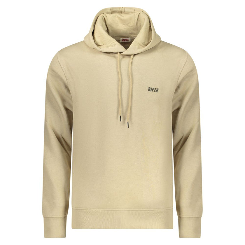 Rifle Beige Baumwoll-Sweatshirt für Herren