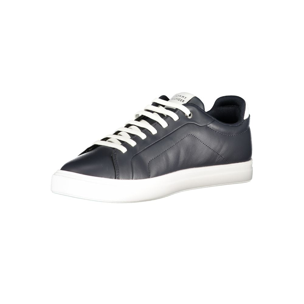 Tommy Hilfiger Men's Blue Polyurethane Sneakers