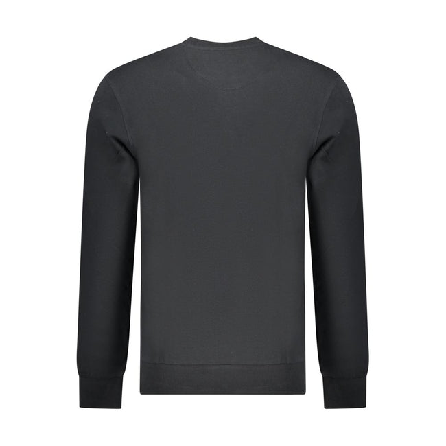 North Sails Schwarzer Baumwoll-Herren-Sweatshirt