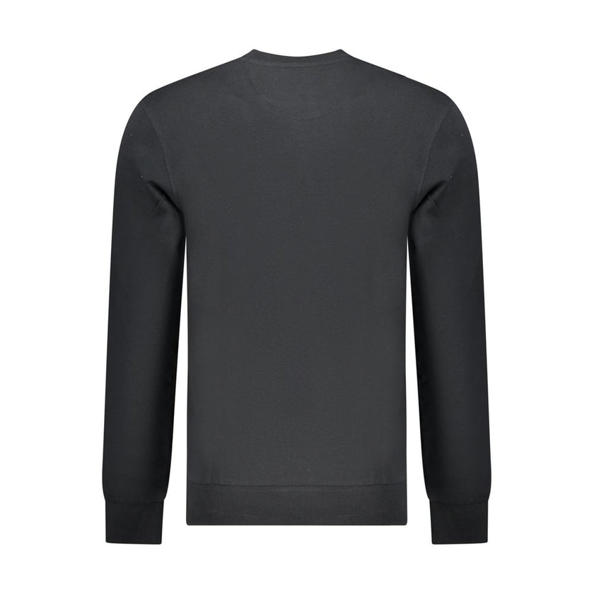 North Sails Schwarzer Baumwoll-Herren-Sweatshirt