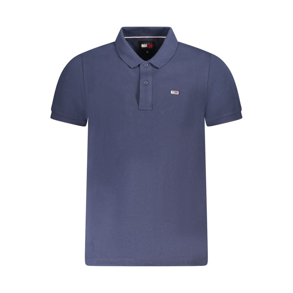 Tommy Hilfiger Blue Cotton Polo Shirt for Men