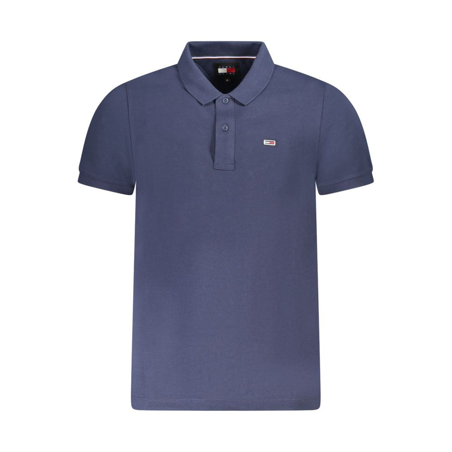 Tommy Hilfiger Blue Cotton Polo Shirt for Men