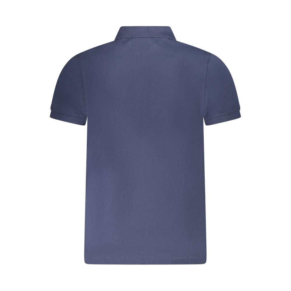 Tommy Hilfiger Blue Cotton Polo Shirt for Men