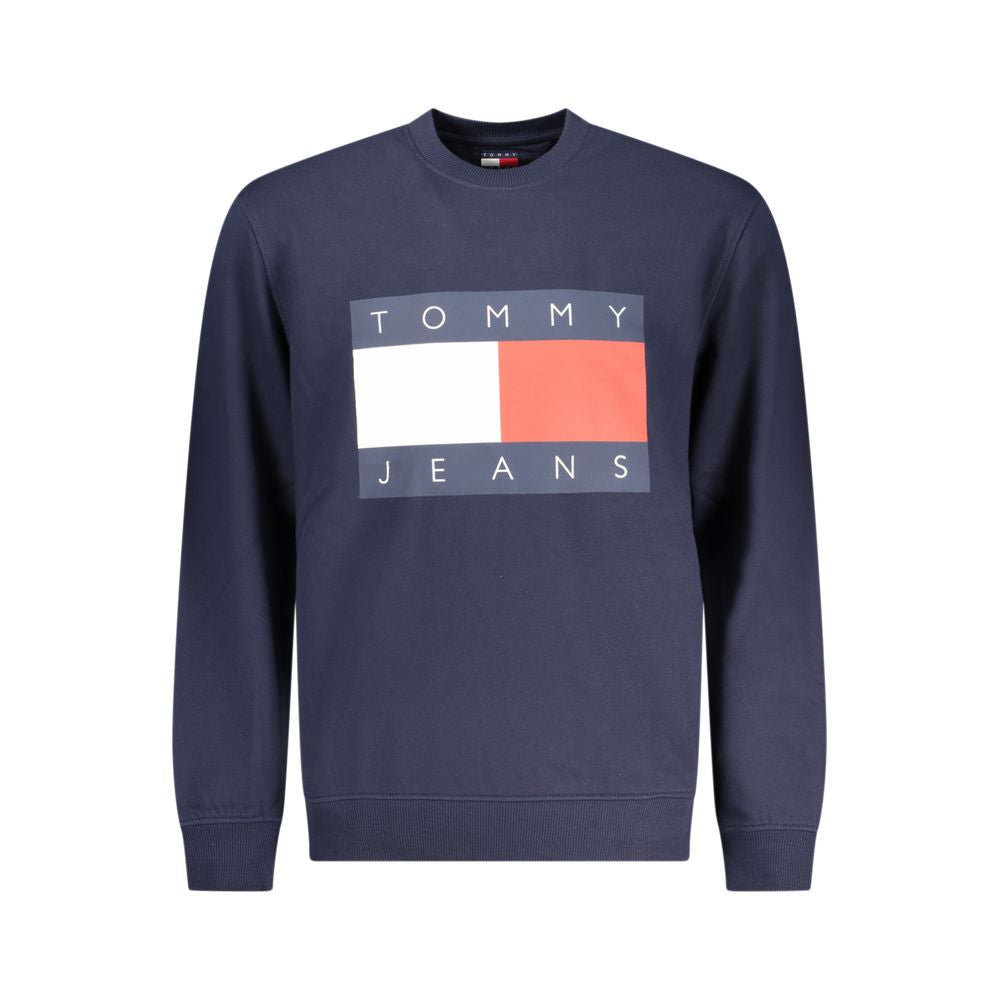 Tommy Hilfiger Men's Blue Cotton Sweatshirt