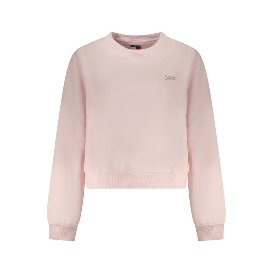 Tommy Hilfiger Pink Cotton Women's Sweatshirt