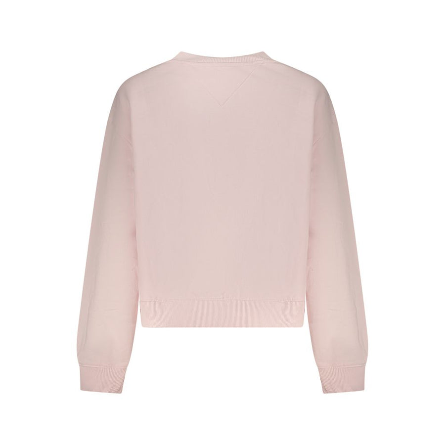 Tommy Hilfiger Pink Cotton Women's Sweatshirt