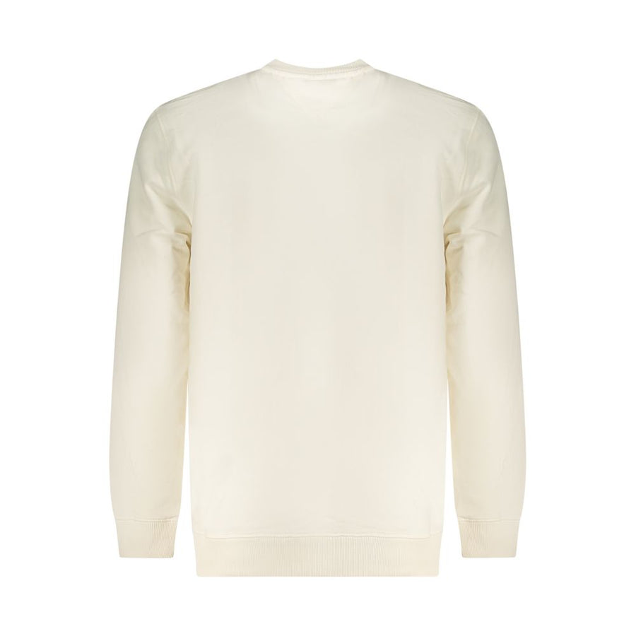 Tommy Hilfiger Men's White Cotton Sweatshirt
