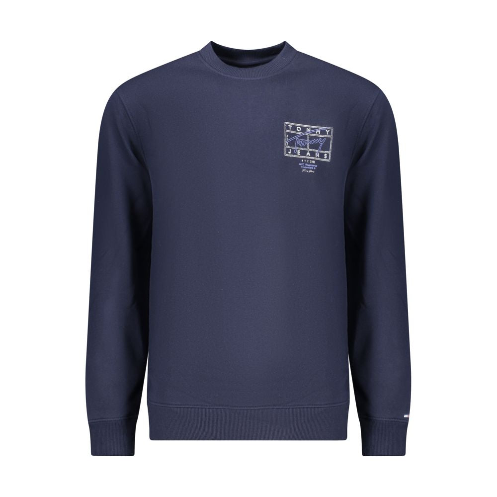 Tommy Hilfiger Men's Blue Cotton Sweatshirt