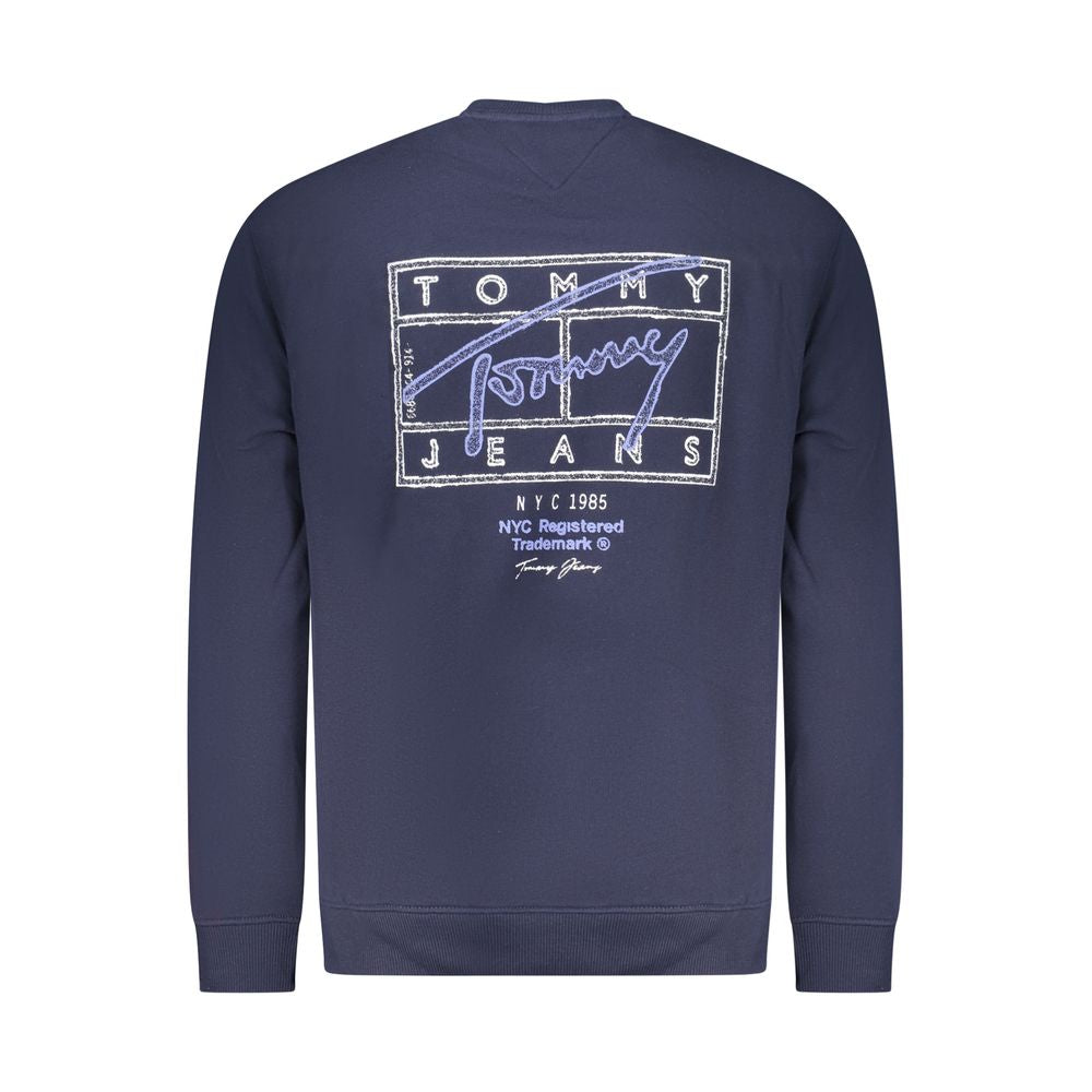 Tommy Hilfiger Men's Blue Cotton Sweatshirt