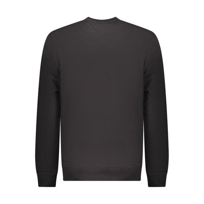 Tommy Hilfiger Schwarzer Baumwoll-Herren-Sweatshirt