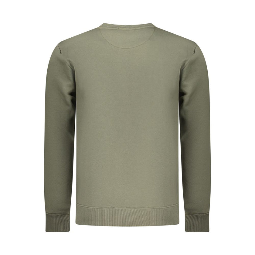 Coveri Moving Verde Baumwoll-Sweatshirt für Herren