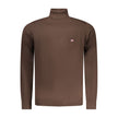Norway 1963 Marrone Poliammide Herrenpullover